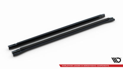 SPLITTER SUITABLE FOR VW GOLF 8 GTI GTD RLINE LOOK GLOSSY BLACK SPORTY DESIGN 