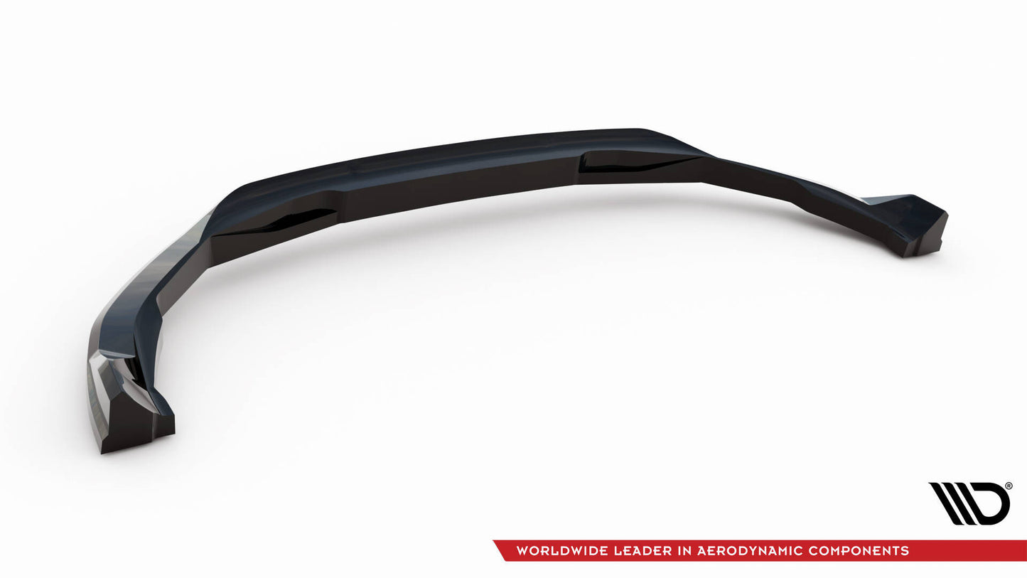 SPLITTER SUITABLE FOR VW GOLF 8 GTI GTD RLINE LOOK GLOSSY BLACK SPORTY DESIGN 
