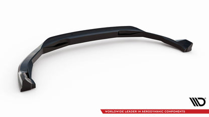 SPLITTER SUITABLE FOR VW GOLF 8 GTI GTD RLINE LOOK GLOSSY BLACK SPORTY DESIGN 