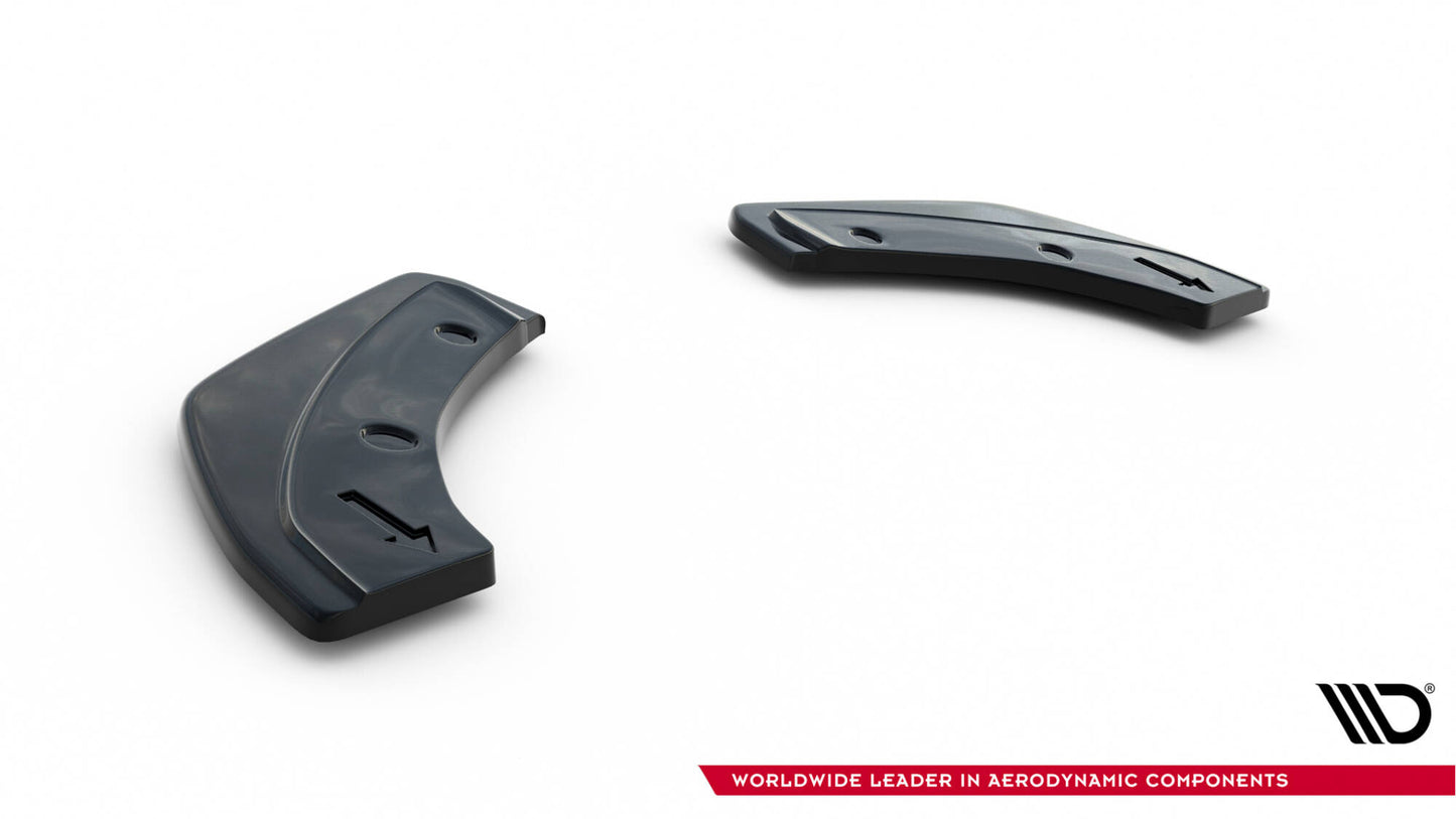 SPLITTER SUITABLE FOR VW GOLF 8 GTI GTD RLINE LOOK GLOSSY BLACK SPORTY DESIGN 