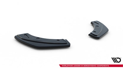 SPLITTER SUITABLE FOR VW GOLF 8 GTI GTD RLINE LOOK GLOSSY BLACK SPORTY DESIGN 