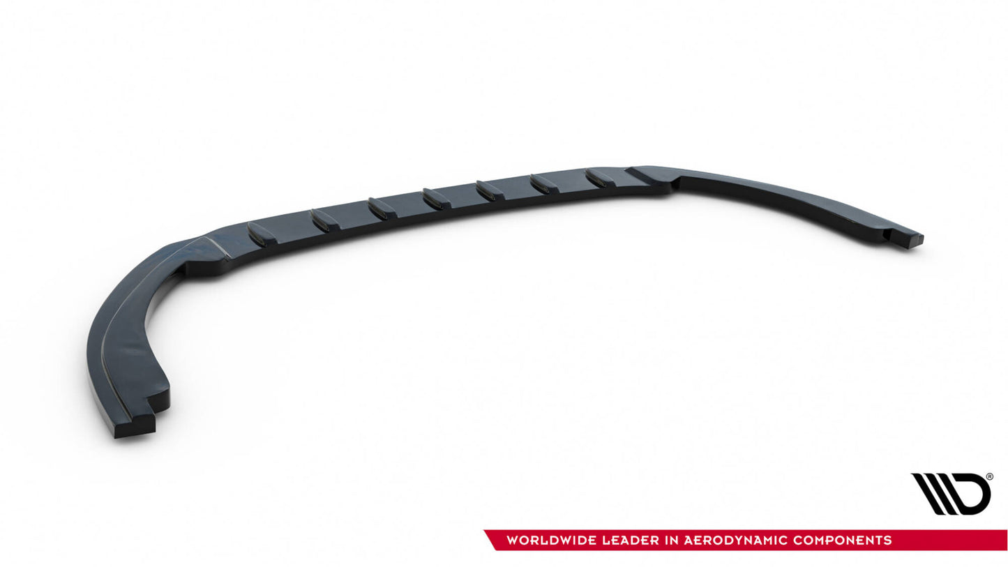 SPLITTER SUITABLE FOR VW GOLF 8 GTI GTD RLINE LOOK GLOSSY BLACK SPORTY DESIGN 