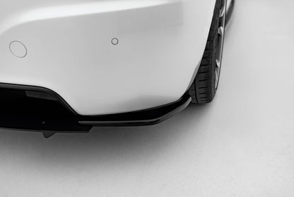 SPLITTER SUITABLE FOR VW GOLF 8 GTI GTD RLINE LOOK GLOSSY BLACK SPORTY DESIGN 