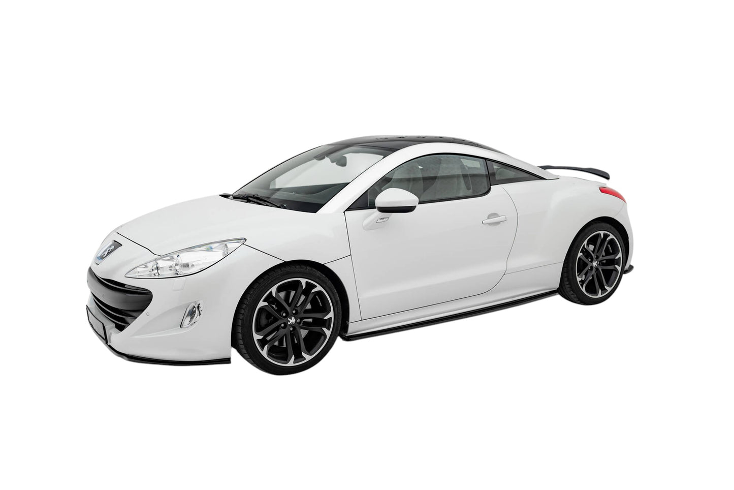 SPLITTER SUITABLE FOR VW GOLF 8 GTI GTD RLINE LOOK GLOSSY BLACK SPORTY DESIGN 
