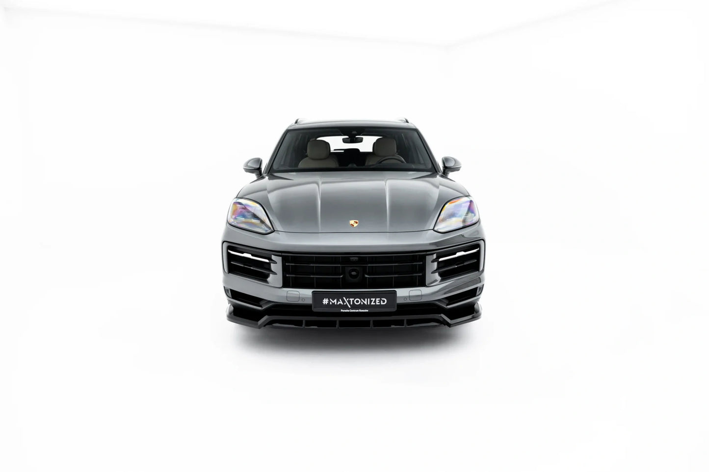 SPLITTER SUITABLE FOR VW GOLF 8 GTI GTD RLINE LOOK GLOSSY BLACK SPORTY DESIGN 