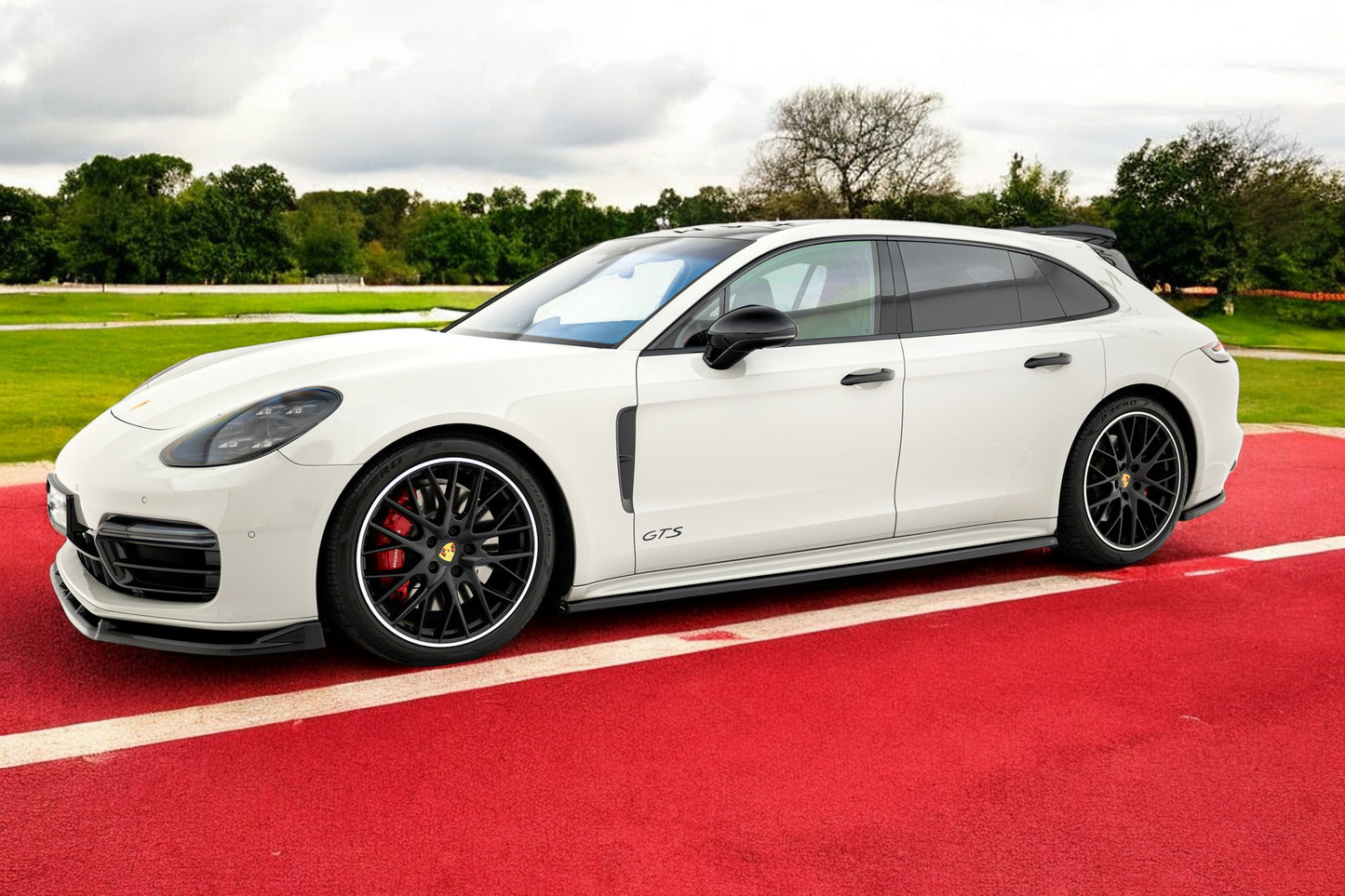 ⭐BodyKit Set di splitter Adatto Porsche Panamera GTS Sport Turismo 971 Facelift⭐