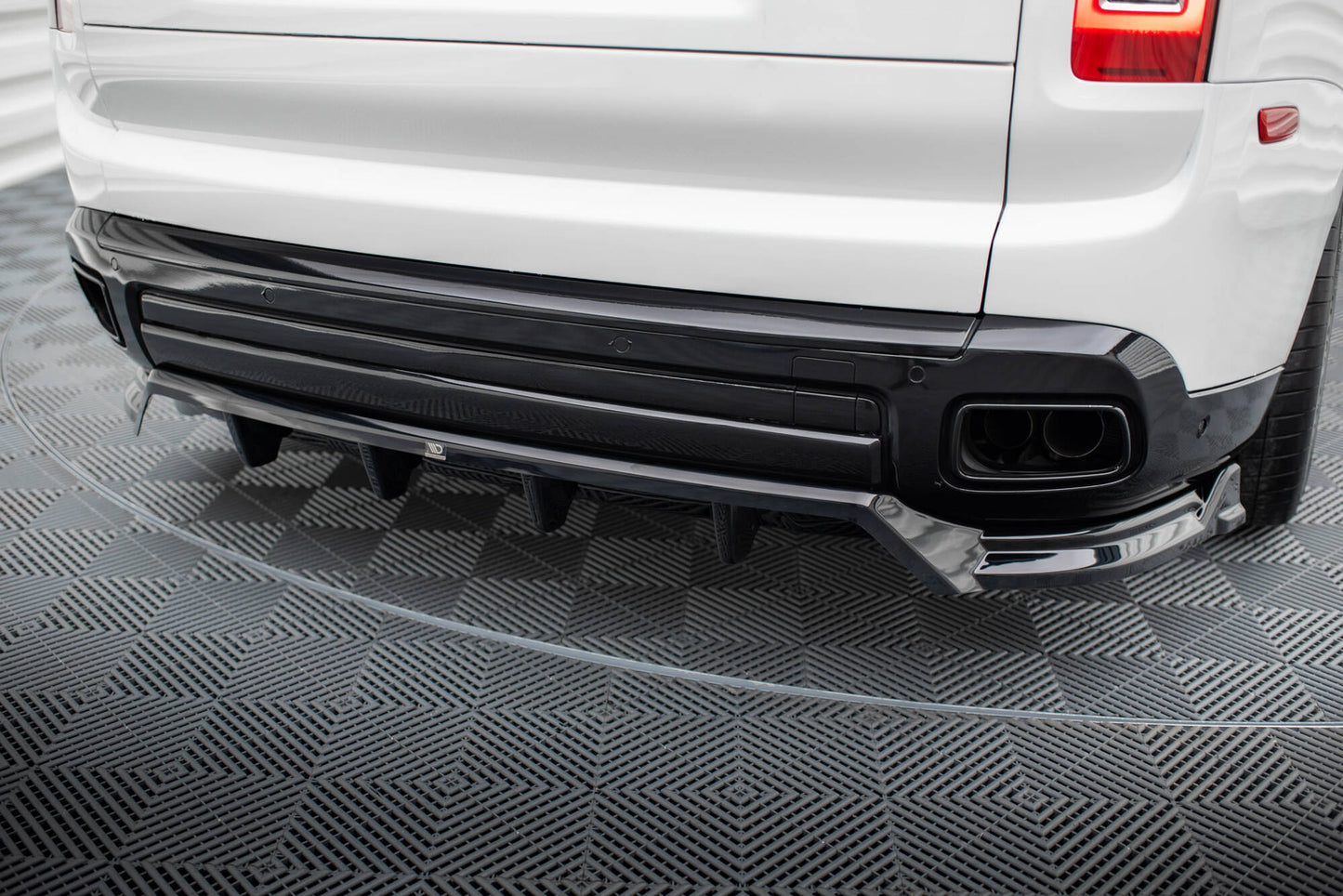 SPLITTER SUITABLE FOR VW GOLF 8 GTI GTD RLINE LOOK GLOSSY BLACK SPORTY DESIGN 