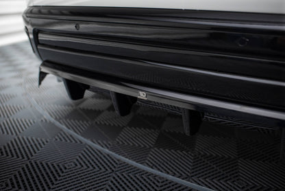 SPLITTER SUITABLE FOR VW GOLF 8 GTI GTD RLINE LOOK GLOSSY BLACK SPORTY DESIGN 