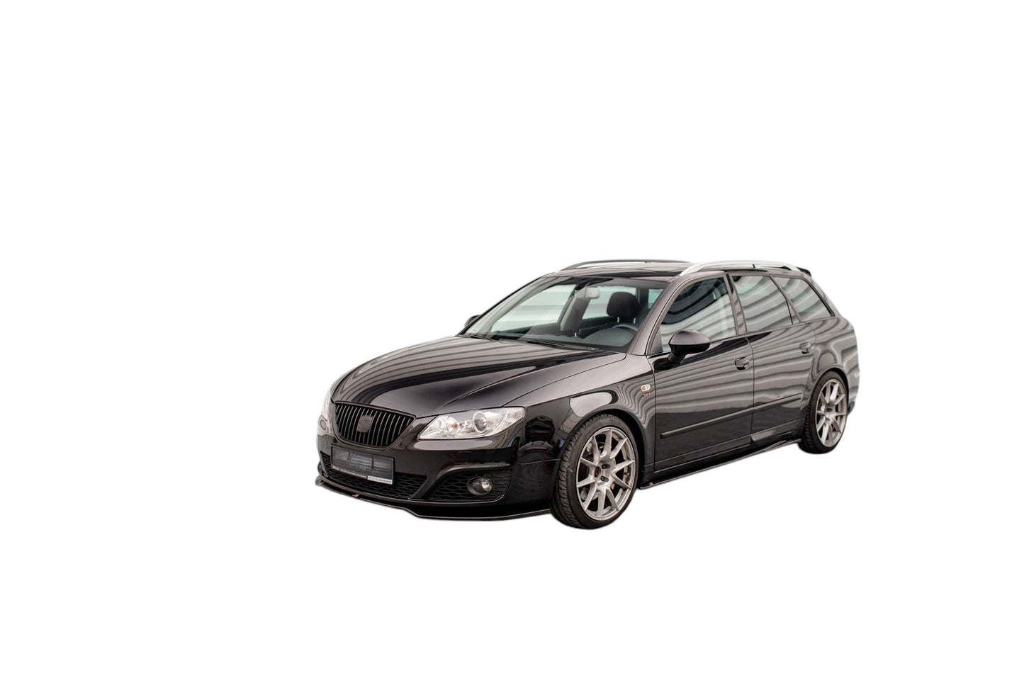 SPLITTER SUITABLE FOR VW GOLF 8 GTI GTD RLINE LOOK GLOSSY BLACK SPORTY DESIGN 