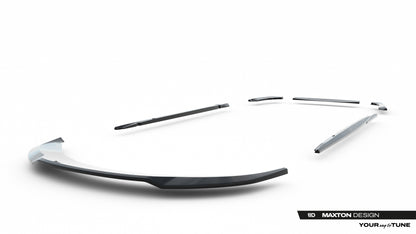 SPLITTER SUITABLE FOR VW GOLF 8 GTI GTD RLINE LOOK GLOSSY BLACK SPORTY DESIGN 