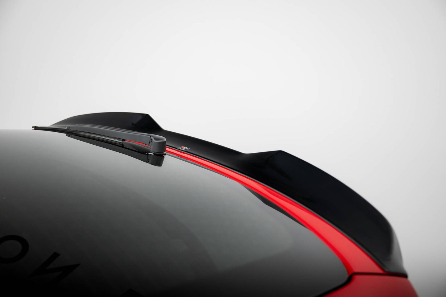 SPLITTER SUITABLE FOR VW GOLF 8 GTI GTD RLINE LOOK GLOSSY BLACK SPORTY DESIGN 