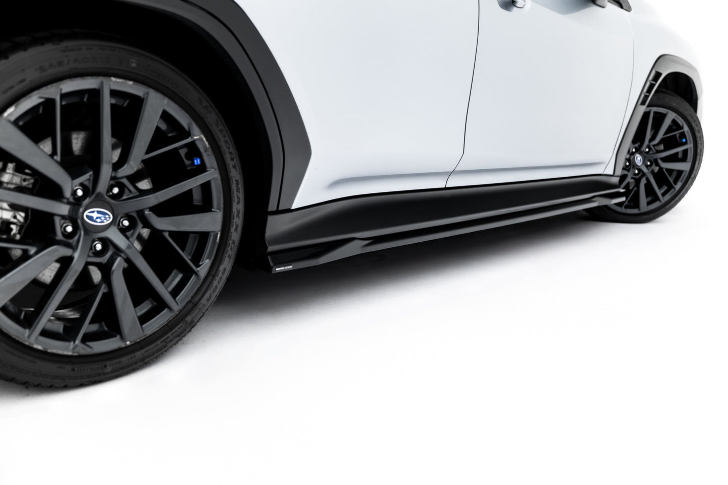 SPLITTER SUITABLE FOR VW GOLF 8 GTI GTD RLINE LOOK GLOSSY BLACK SPORTY DESIGN 