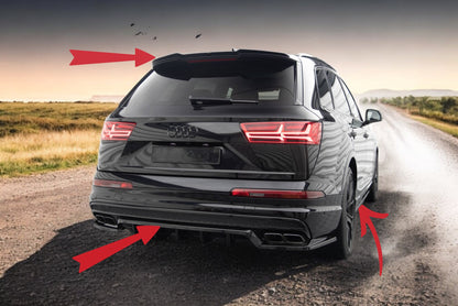 😍Set di splitter V.1 adatto per Audi SQ7 Mk2😍