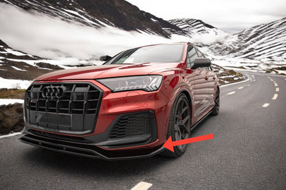 😍Set di splitter V.1 adatto per Audi SQ7 Mk2 (4M) Facelift😍