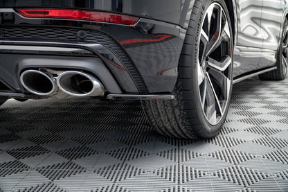 SPLITTER SUITABLE FOR VW GOLF 8 GTI GTD RLINE LOOK GLOSSY BLACK SPORTY DESIGN 