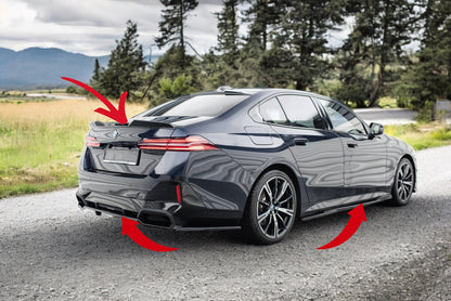 🔥Bodykit  V.2 Adatto Per V.1 BMW 5 M-Pack G60🔥