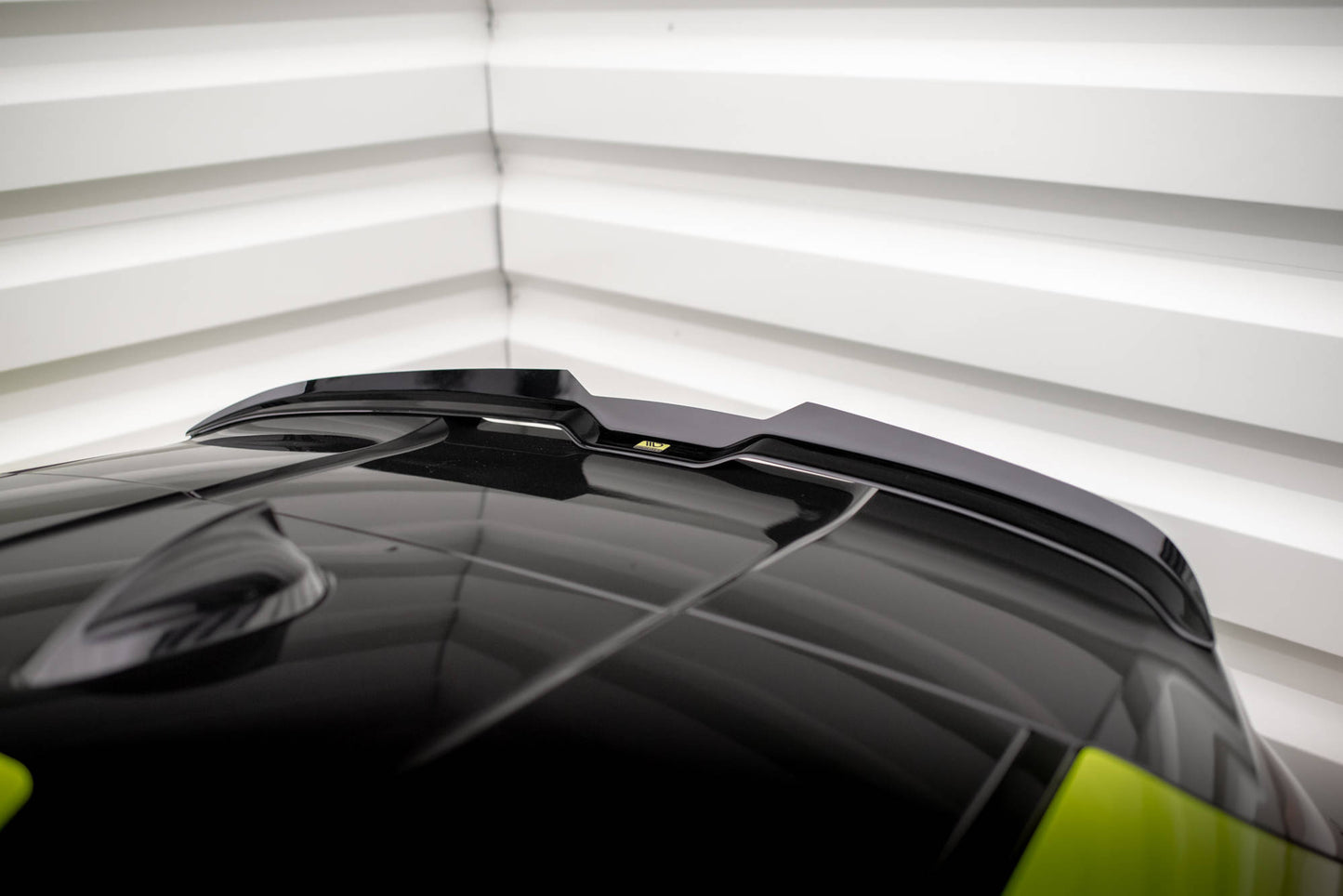 SPLITTER SUITABLE FOR VW GOLF 8 GTI GTD RLINE LOOK GLOSSY BLACK SPORTY DESIGN 