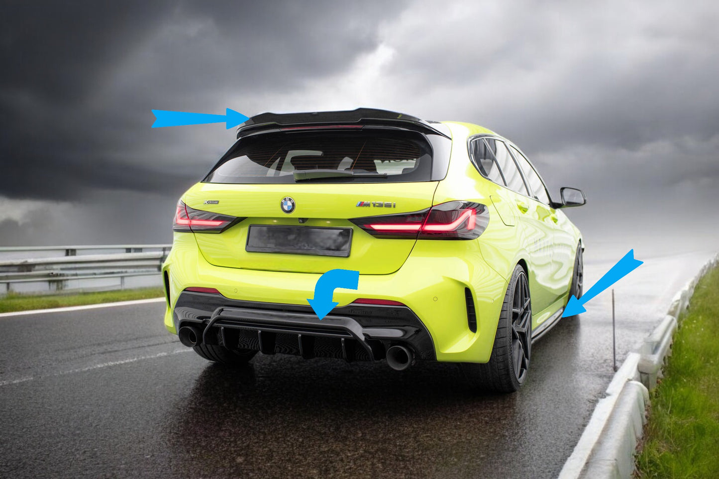 🔥Bodykit V.1 Adatto Per BMW M135i F40🔥