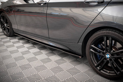 SPLITTER SUITABLE FOR VW GOLF 8 GTI GTD RLINE LOOK GLOSSY BLACK SPORTY DESIGN 