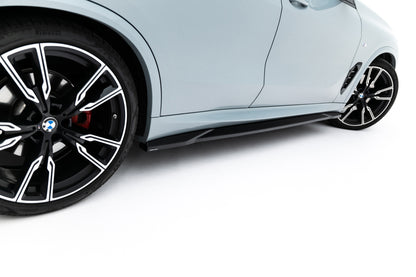SPLITTER SUITABLE FOR VW GOLF 8 GTI GTD RLINE LOOK GLOSSY BLACK SPORTY DESIGN 