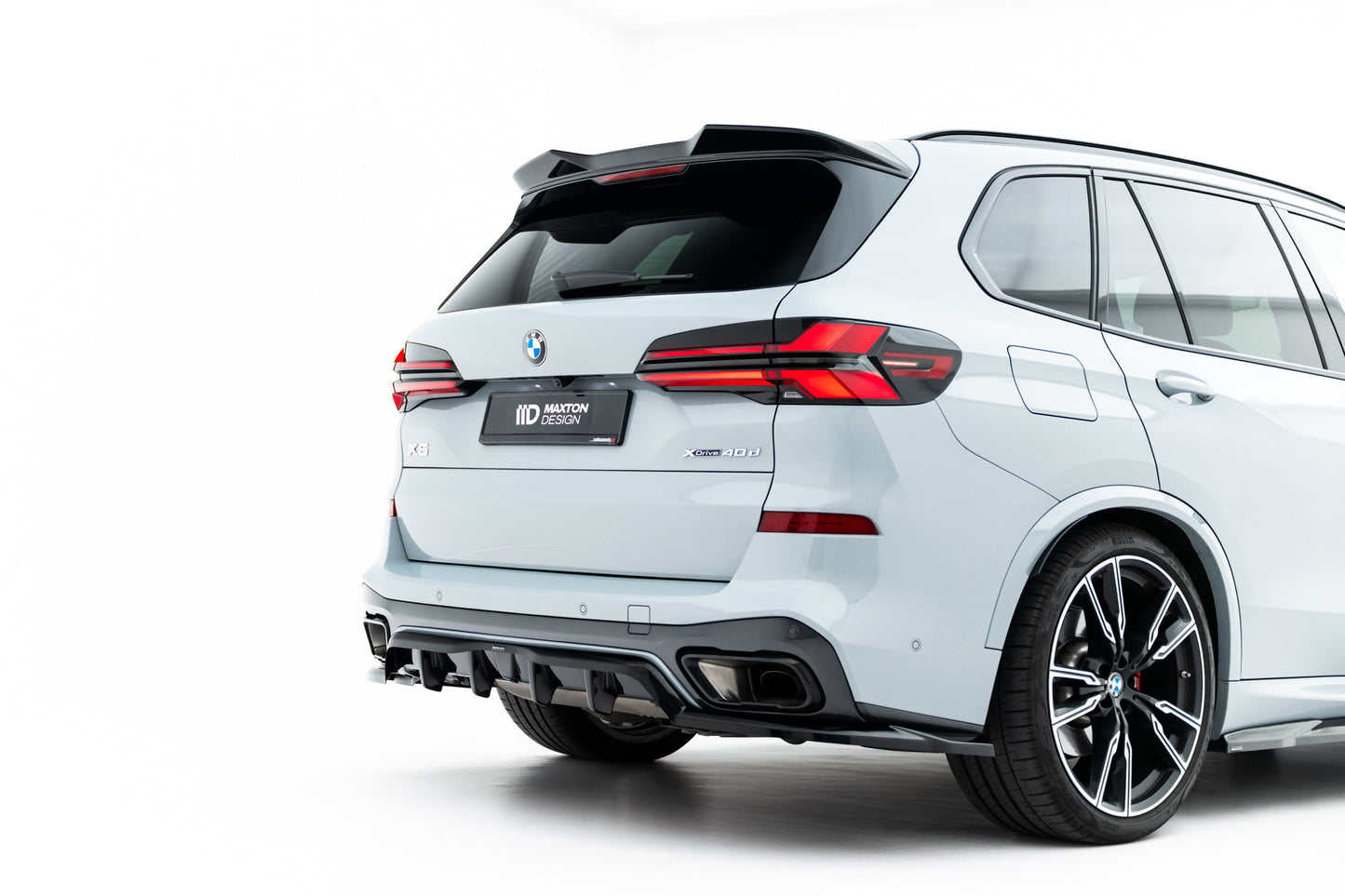 SPLITTER SUITABLE FOR VW GOLF 8 GTI GTD RLINE LOOK GLOSSY BLACK SPORTY DESIGN 