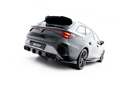 SPLITTER SUITABLE FOR VW GOLF 8 GTI GTD RLINE LOOK GLOSSY BLACK SPORTY DESIGN 