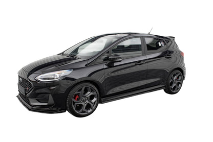 SPLITTER SUITABLE FOR VW GOLF 8 GTI GTD RLINE LOOK GLOSSY BLACK SPORTY DESIGN 