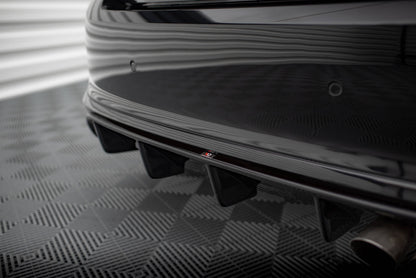 SPLITTER SUITABLE FOR VW GOLF 8 GTI GTD RLINE LOOK GLOSSY BLACK SPORTY DESIGN 