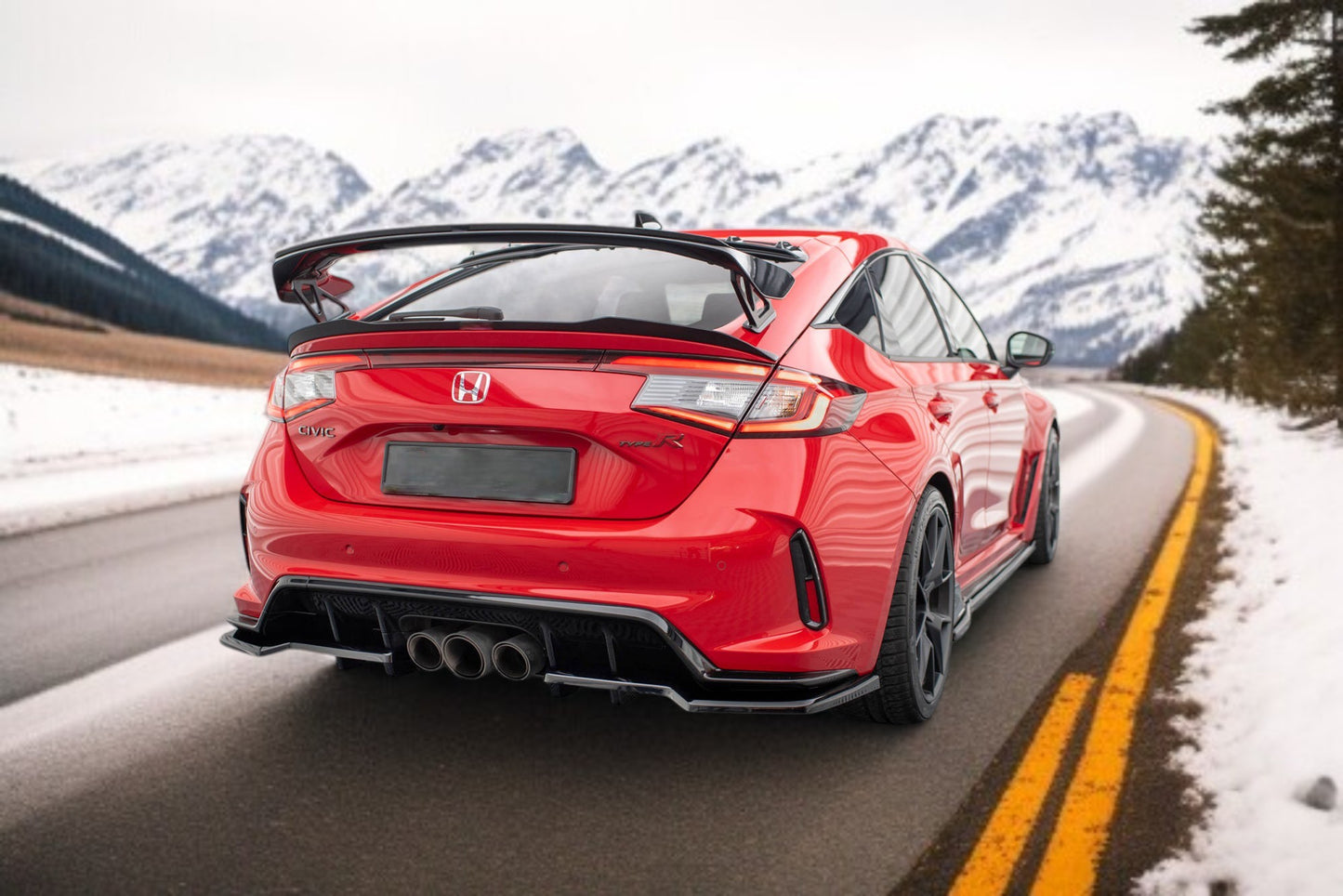 😍Bodykit  V.1 Adatto Per Honda Civic Type-R Mk 11😍