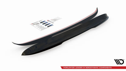 SPLITTER SUITABLE FOR VW GOLF 8 GTI GTD RLINE LOOK GLOSSY BLACK SPORTY DESIGN 