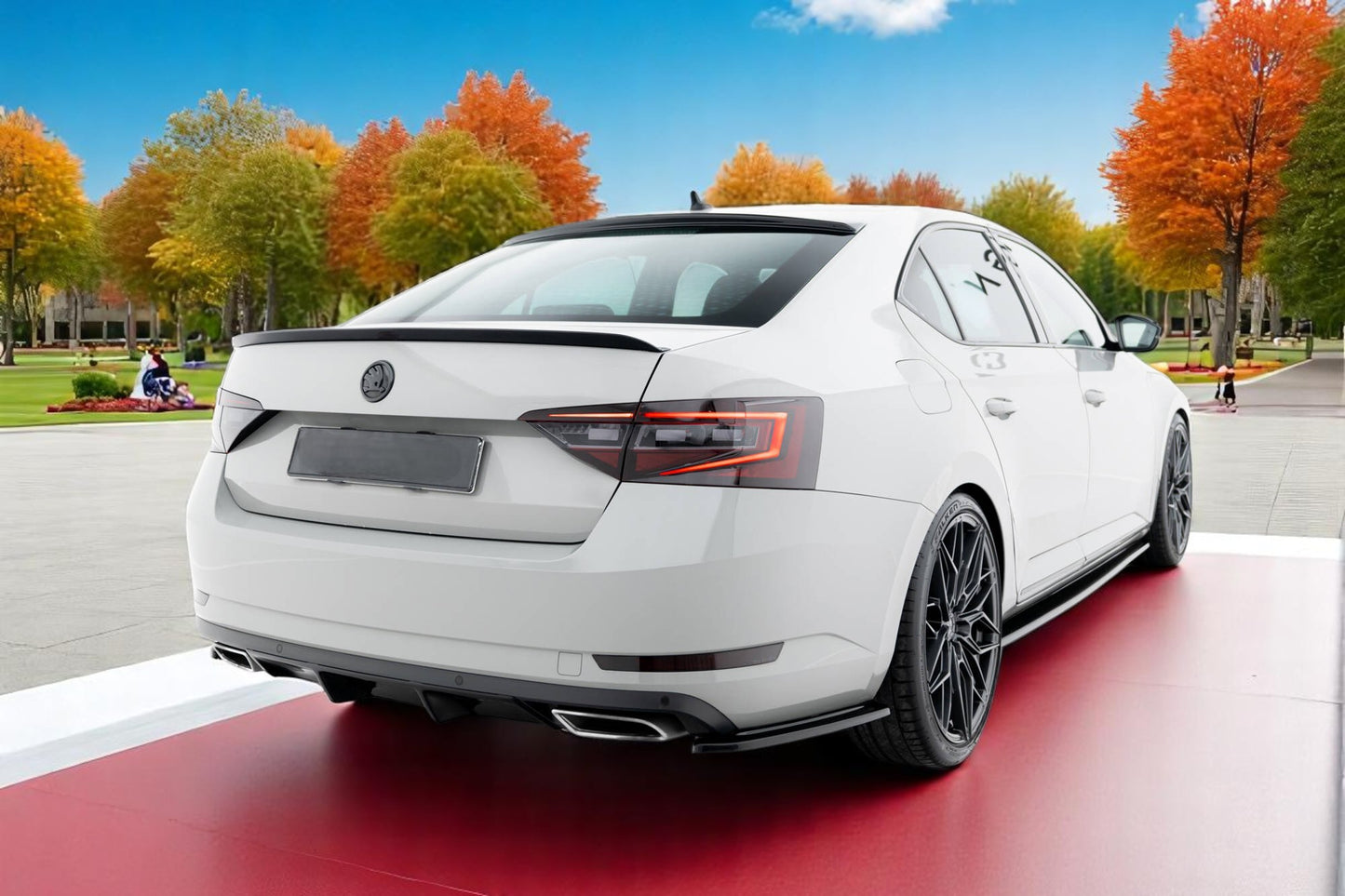 ⭐Bodykit V.1 Adatto Per  Skoda Superb Liftback Mk3⭐