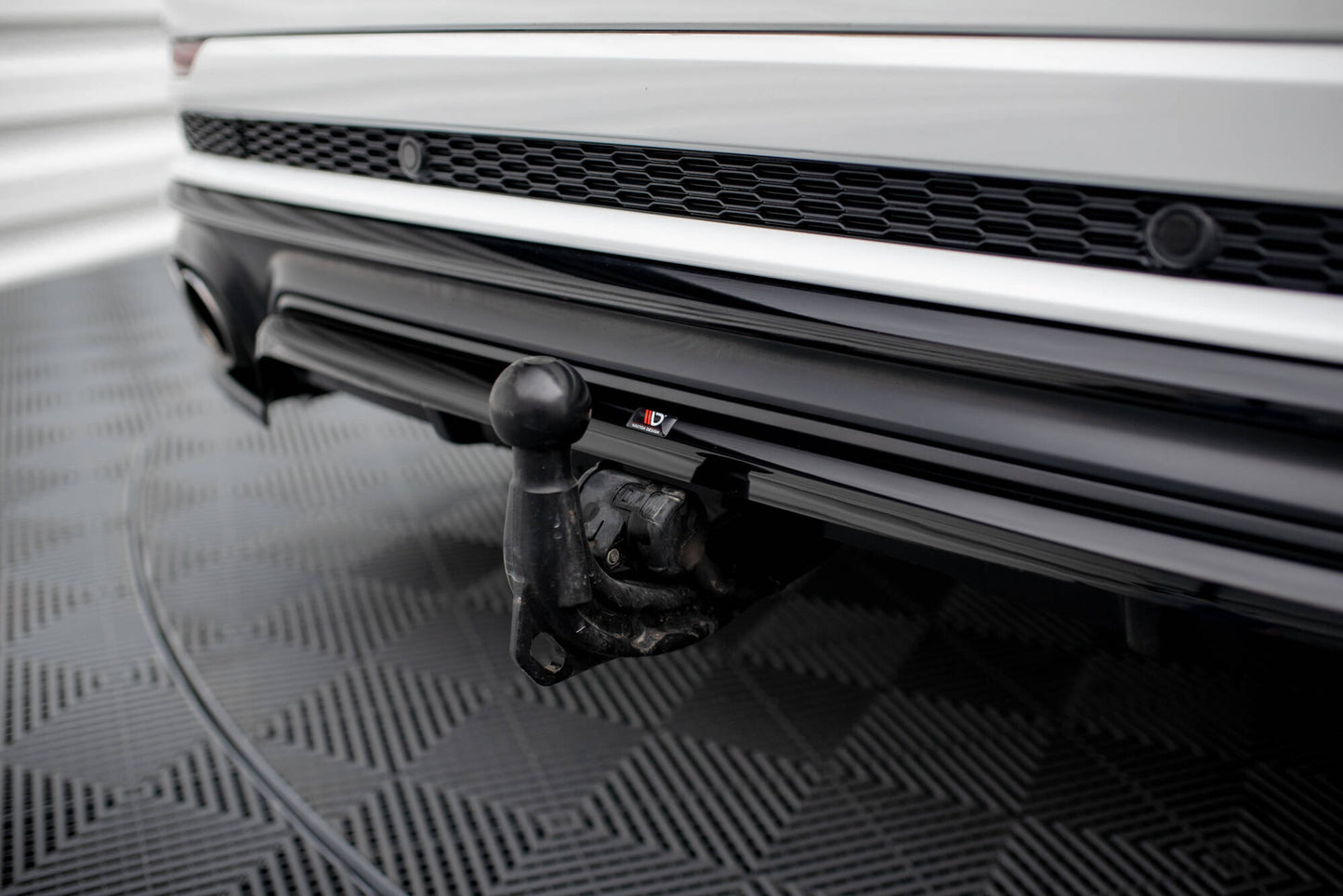 SPLITTER SUITABLE FOR VW GOLF 8 GTI GTD RLINE LOOK GLOSSY BLACK SPORTY DESIGN 