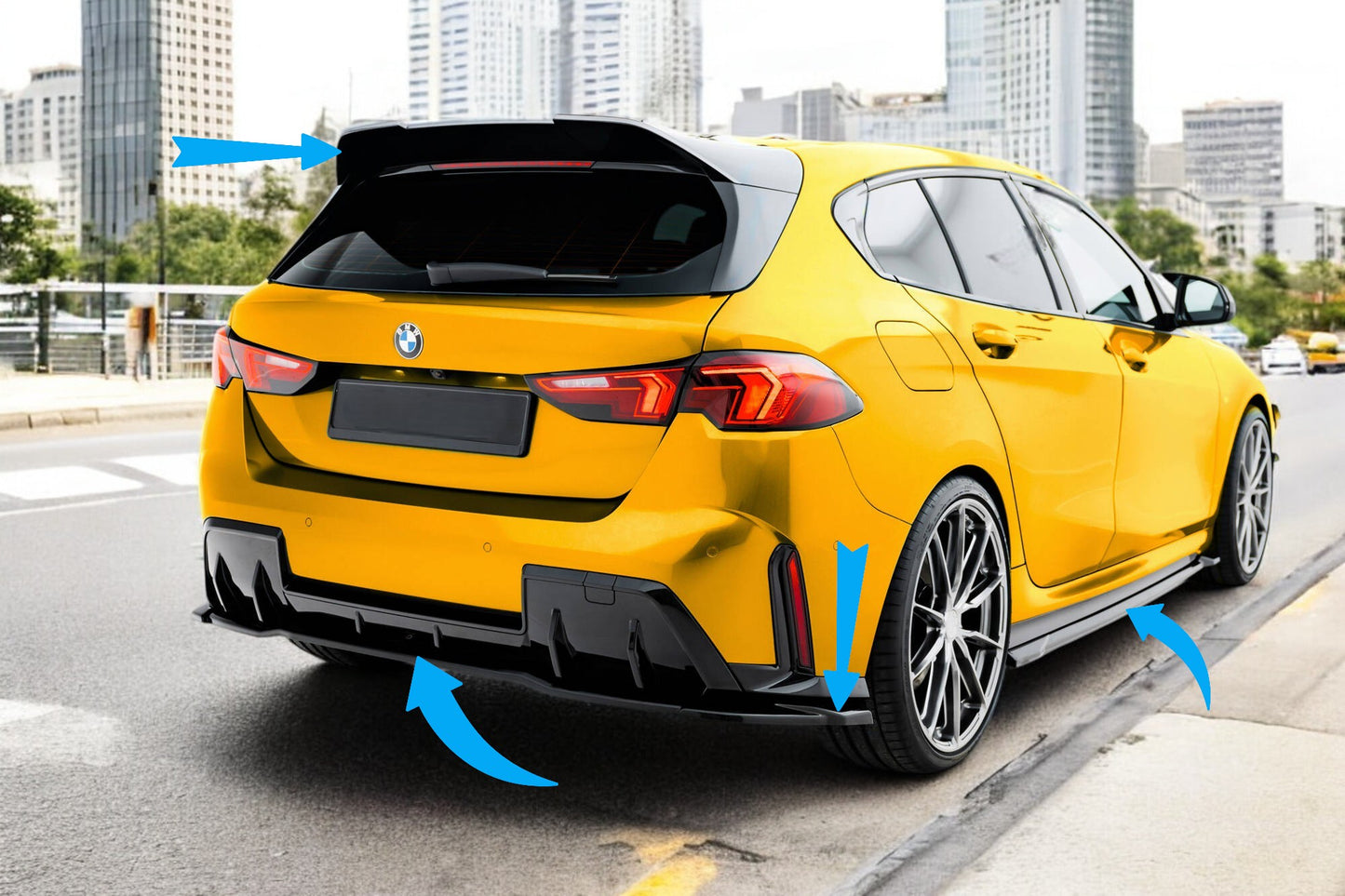 🔥Bodykit  V.2 Adatto Per  BMW 1 M-Pack F70🔥