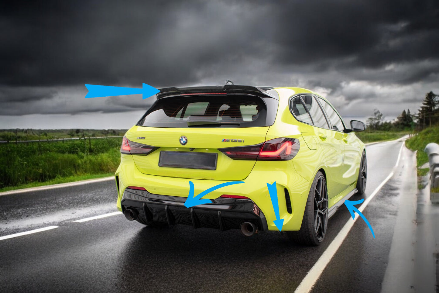 🔥Bodykit  V.2 Adatto Per  BMW M135i F40🔥