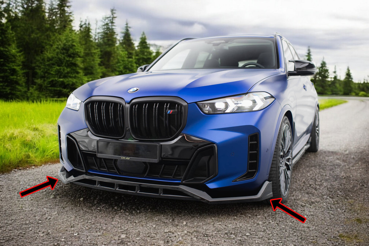 ✨Set di splitter V.2 BMW X5 M-Pack G05 Facelift✨