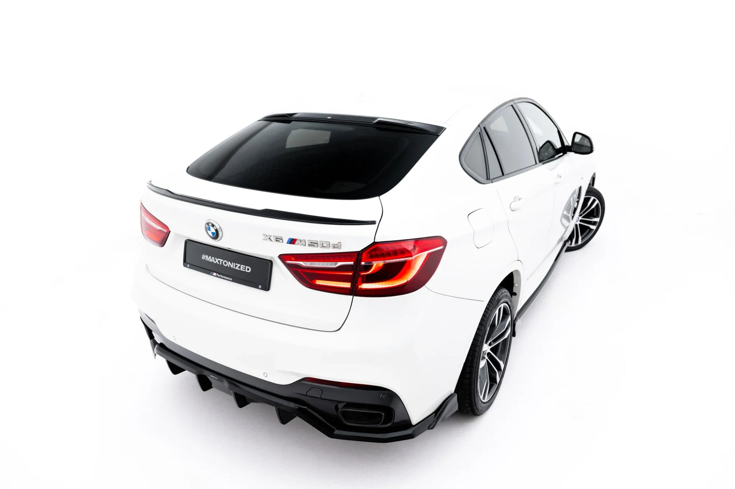 SPLITTER SUITABLE FOR VW GOLF 8 GTI GTD RLINE LOOK GLOSSY BLACK SPORTY DESIGN 