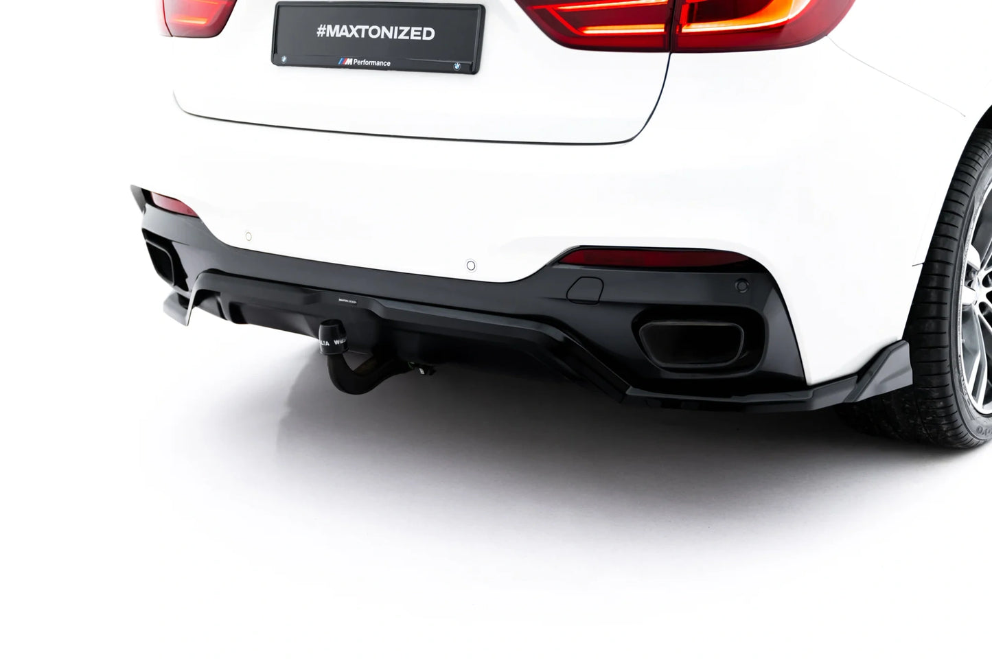 SPLITTER SUITABLE FOR VW GOLF 8 GTI GTD RLINE LOOK GLOSSY BLACK SPORTY DESIGN 