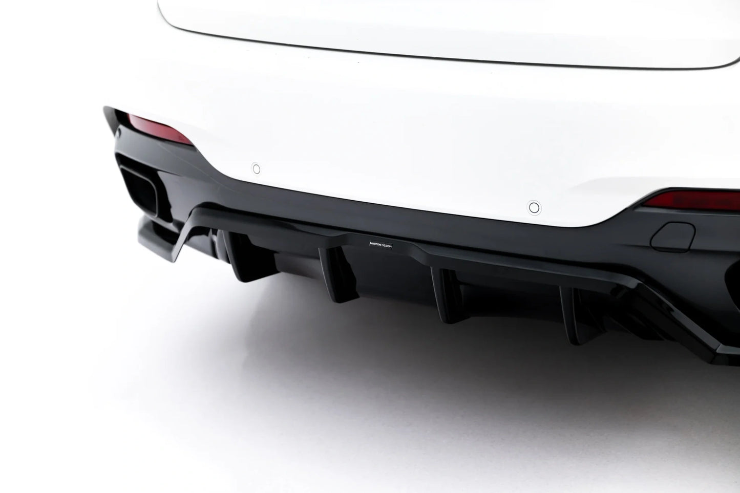 SPLITTER SUITABLE FOR VW GOLF 8 GTI GTD RLINE LOOK GLOSSY BLACK SPORTY DESIGN 