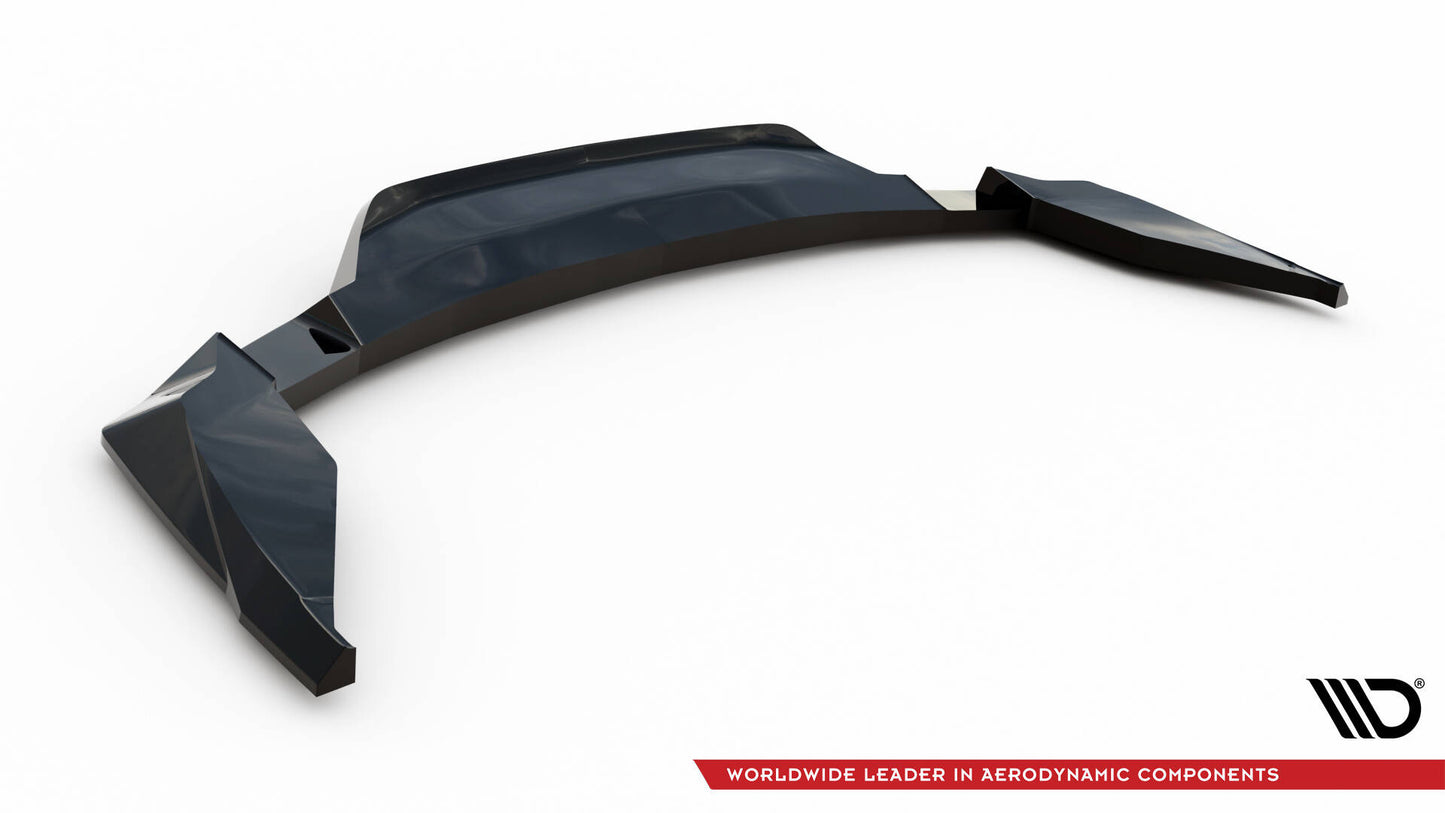 SPLITTER SUITABLE FOR VW GOLF 8 GTI GTD RLINE LOOK GLOSSY BLACK SPORTY DESIGN 
