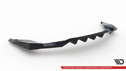 SPLITTER SUITABLE FOR VW GOLF 8 GTI GTD RLINE LOOK GLOSSY BLACK SPORTY DESIGN 