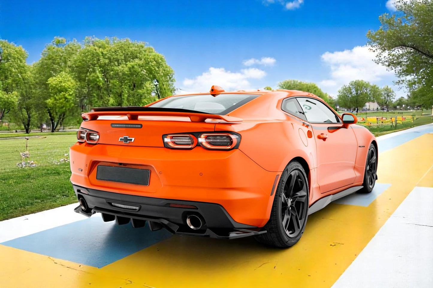 😍Bodykit V.1 Adatto Per Chevrolet Camaro SS Mk6 Facelift😍
