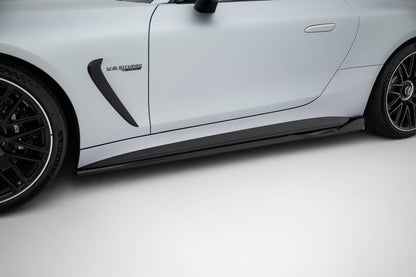 SPLITTER SUITABLE FOR VW GOLF 8 GTI GTD RLINE LOOK GLOSSY BLACK SPORTY DESIGN 