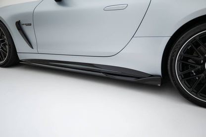 SPLITTER SUITABLE FOR VW GOLF 8 GTI GTD RLINE LOOK GLOSSY BLACK SPORTY DESIGN 