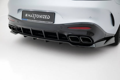 SPLITTER SUITABLE FOR VW GOLF 8 GTI GTD RLINE LOOK GLOSSY BLACK SPORTY DESIGN 
