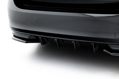 SPLITTER SUITABLE FOR VW GOLF 8 GTI GTD RLINE LOOK GLOSSY BLACK SPORTY DESIGN 