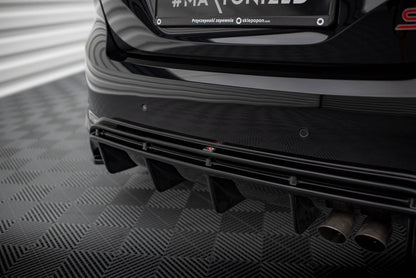 SPLITTER SUITABLE FOR VW GOLF 8 GTI GTD RLINE LOOK GLOSSY BLACK SPORTY DESIGN 