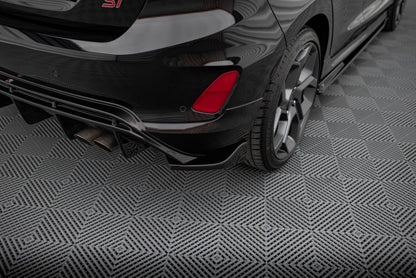 SPLITTER SUITABLE FOR VW GOLF 8 GTI GTD RLINE LOOK GLOSSY BLACK SPORTY DESIGN 