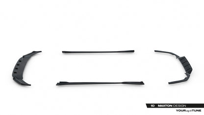 SPLITTER SUITABLE FOR VW GOLF 8 GTI GTD RLINE LOOK GLOSSY BLACK SPORTY DESIGN 
