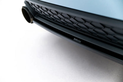 SPLITTER SUITABLE FOR VW GOLF 8 GTI GTD RLINE LOOK GLOSSY BLACK SPORTY DESIGN 