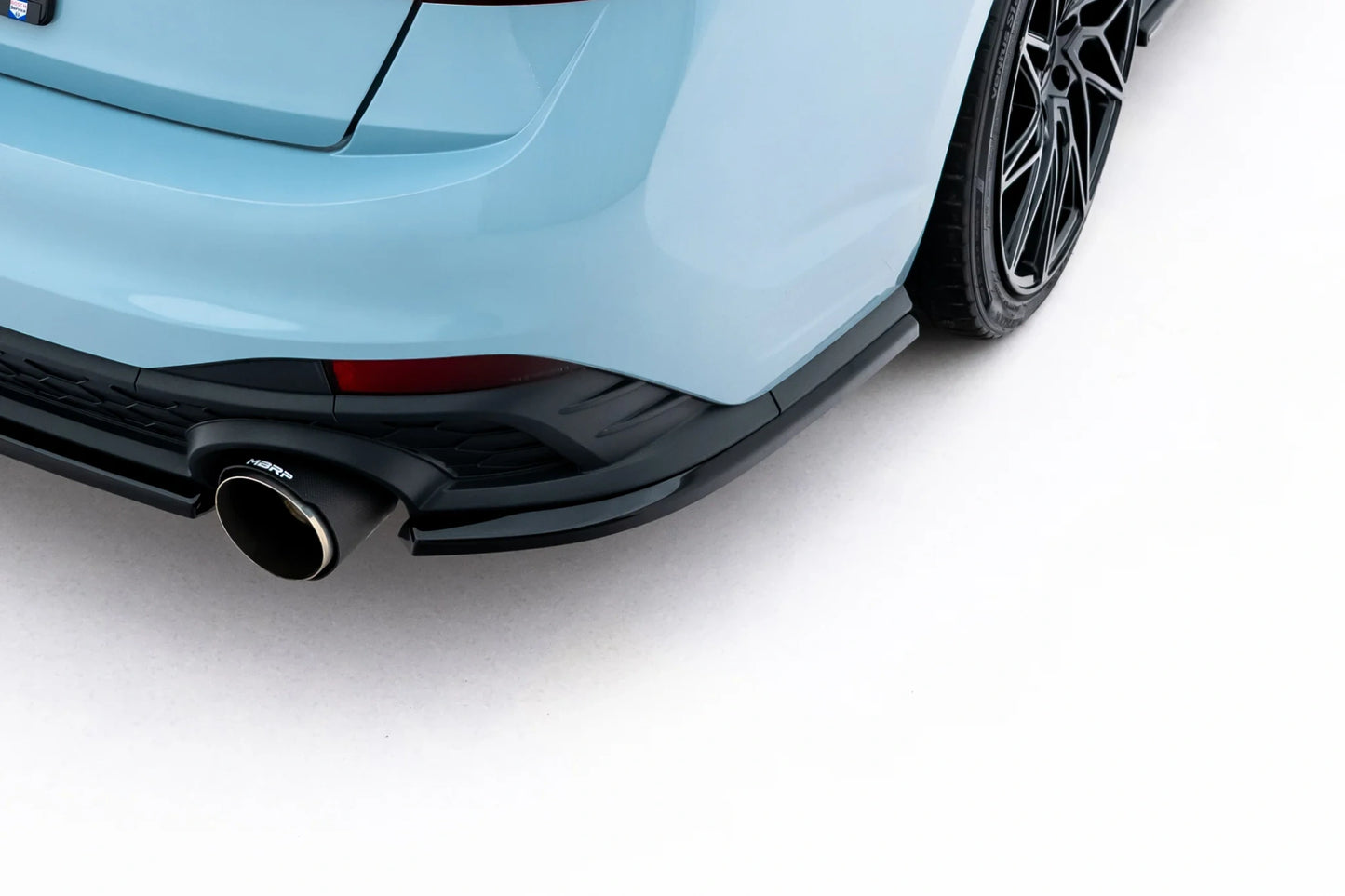 SPLITTER SUITABLE FOR VW GOLF 8 GTI GTD RLINE LOOK GLOSSY BLACK SPORTY DESIGN 